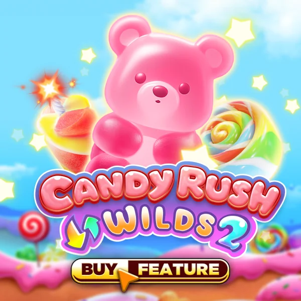 Microgaming : Candy Rush Wilds 2 - HASEAGAMING