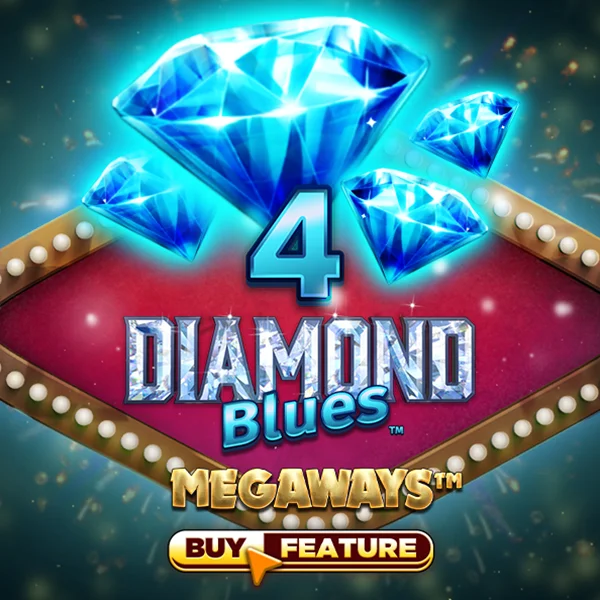 Microgaming : 4 Diamond Blues&trade; - Megaways&trade; - HASEAGAMING
