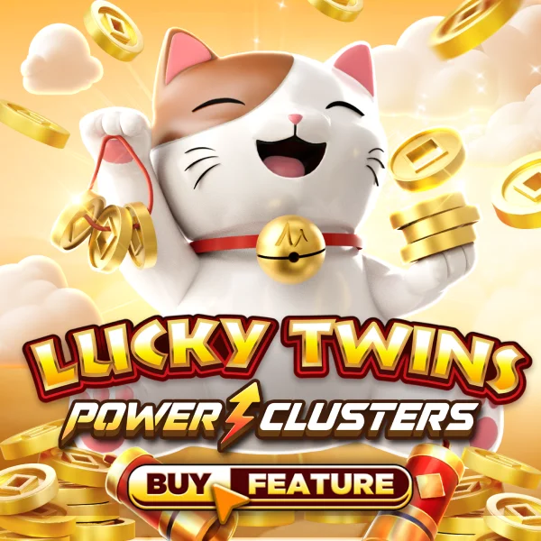Microgaming : Lucky Twins PowerClusters - HASEAGAMING